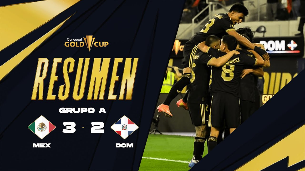 #ไฮไลท์ฟุตบอล [ เม็กซิโก 3 - 2 โดมินิกัน ] คอนคาเคฟ โกลด์ คัพ 2025/15.6.68
